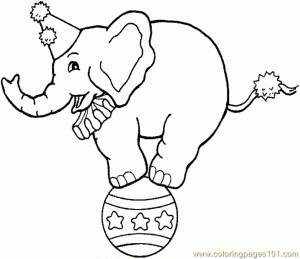 Printable Circus Coloring Pages Online   64038