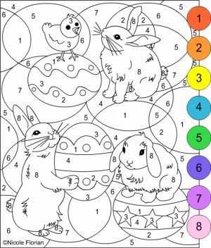 Printable Color By Number Pages Online   85256