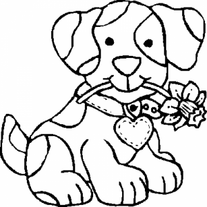 Printable Coloring Pages Of Dogs   41558