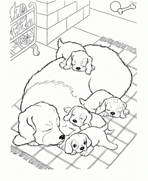 Printable Coloring Pages Of Dogs Online   85256