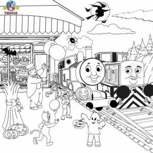 Printable Coloring Pages of Thomas the Train   18967