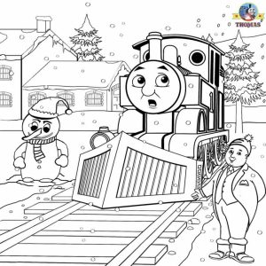 Printable Coloring Pages of Thomas the Train   317259
