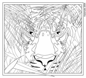 Printable Complex Coloring Pages for Grown Ups Free   78X42
