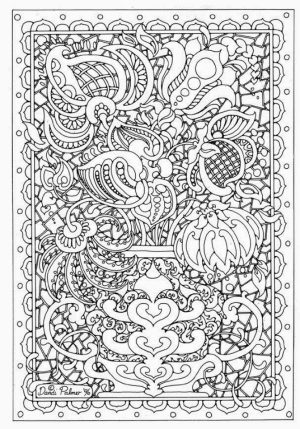 Printable Complex Coloring Pages for Grown Ups Free   9CTAK