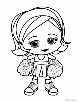 Printable Cute Coloring Pages for Preschoolers   04VG1