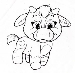 Printable Cute Coloring Pages for Preschoolers   52KG4