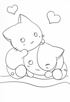 Printable Cute Coloring Pages Online   17696