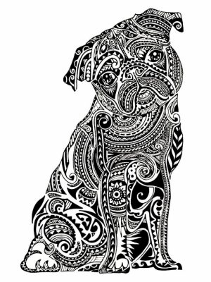 Printable Difficult Animals Coloring Pages for Adults   54GJH