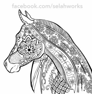 Printable Difficult Animals Coloring Pages for Adults   68V99