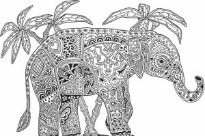 Printable Difficult Animals Coloring Pages for Adults   GTP84