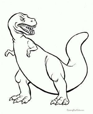 Printable Dinosaurs Coloring Pages Online   gvjp25