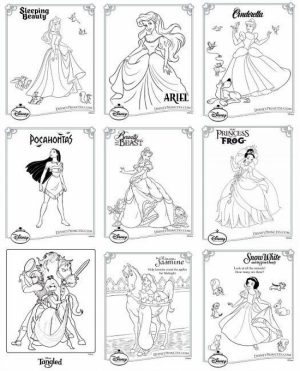 Printable Disney Princess Coloring Pages   952211