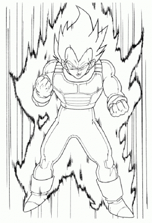 Printable Dragon Ball Z Coloring Pages   6368