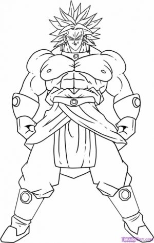 Printable Dragon Ball Z Coloring Pages   88808
