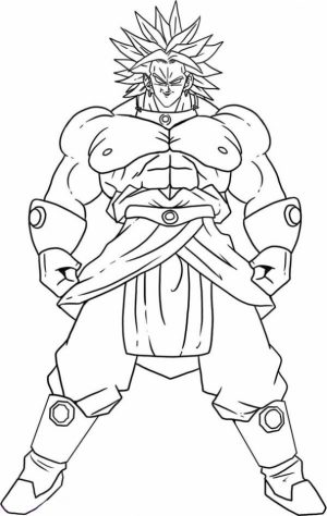 Printable Dragon Ball Z Coloring Pages Online   36051