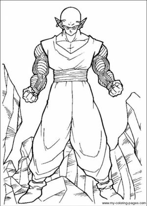 Printable Dragon Ball Z Coloring Pages Online   49159