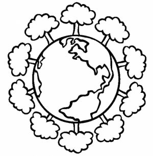 Printable Earth Coloring Pages Online   2×532