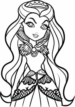 Printable Ever After High Coloring Pages   01827