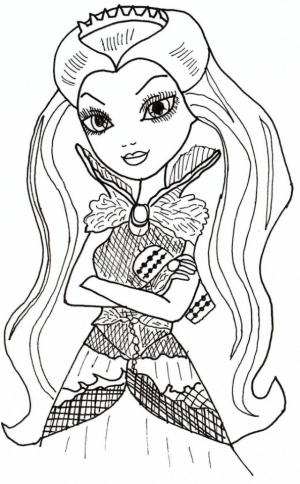 Printable Ever After High Coloring Pages   42472