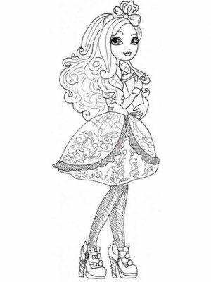 Printable Ever After High Coloring Pages Online   46714