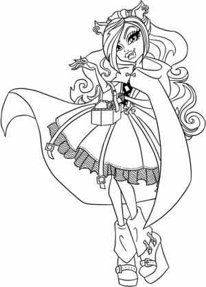 Printable Ever After High Coloring Pages Online   89391