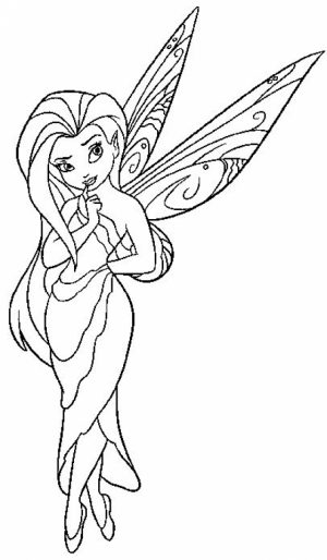 Printable Fairy Coloring Pages   32238