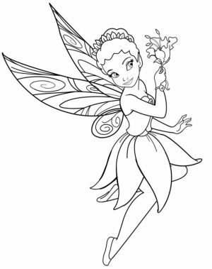 Printable Fairy Coloring Pages Online   28880