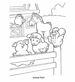 Printable Farm Coloring Pages Online   9MYA9