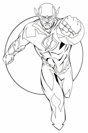 Printable Flash Coloring Pages   yzost