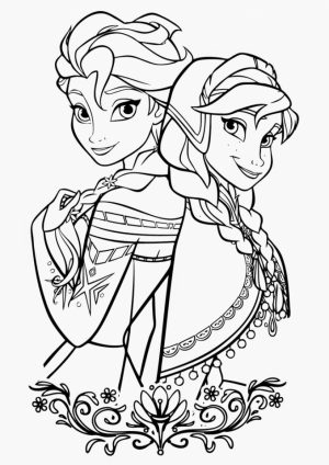 Printable Frozen Coloring Pages   237398