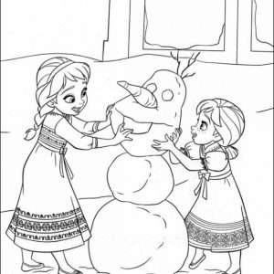 Printable Frozen Coloring Pages Online   106095