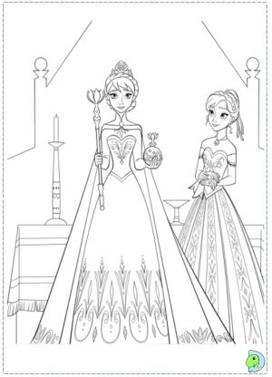Printable Frozen Coloring Pages Online   387838