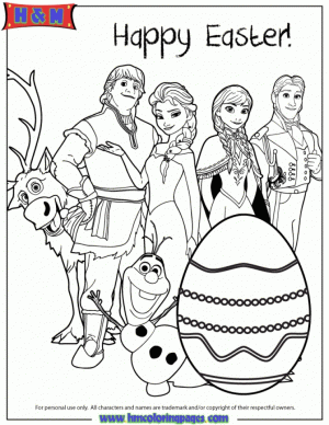 Printable Frozen Coloring Pages Online   686827