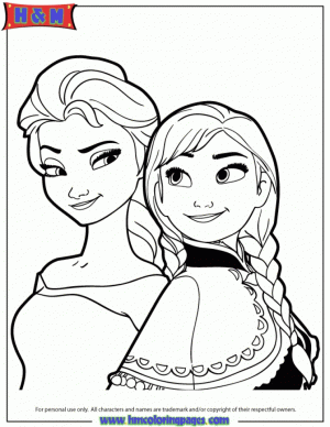 Printable Frozen Coloring Pages Online   711880