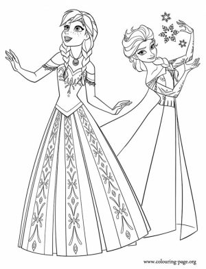 Printable Frozen Coloring Pages Online   781028