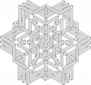 Printable Geometric Coloring Pages   14691
