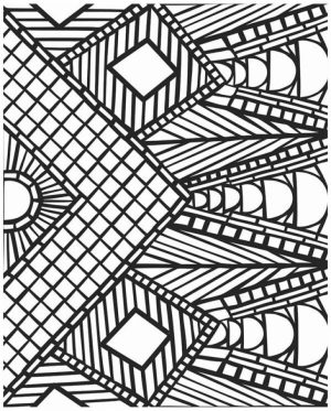 Printable Geometric Coloring Pages   16527