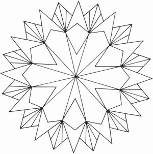 Printable Geometric Coloring Pages   32234