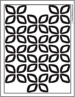 Printable Geometric Coloring Pages Online   86935