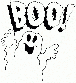 Printable Ghost Coloring Pages   41558