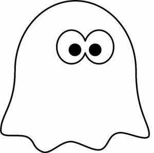 Printable Ghost Coloring Pages   73400