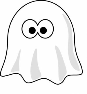 Printable Ghost Coloring Pages Online   91060