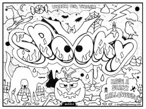 Printable Graffiti Coloring Pages Online   34394