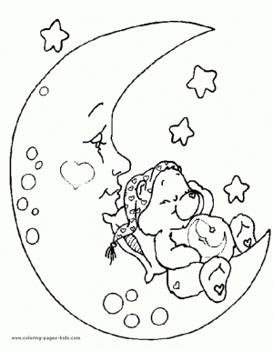 Printable Image of Care Bear Coloring Pages   t2o1m