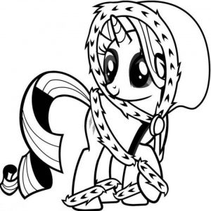 Printable Image of My Little Pony Friendship Is Magic Coloring Pages   87019