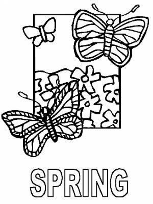 Printable Image of Spring Coloring Pages   t2o1m