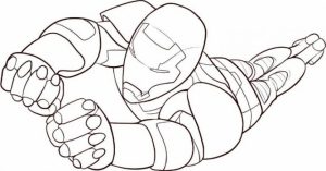 Printable Ironman Coloring Pages   41558
