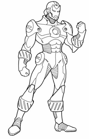 Printable Ironman Coloring Pages   73400
