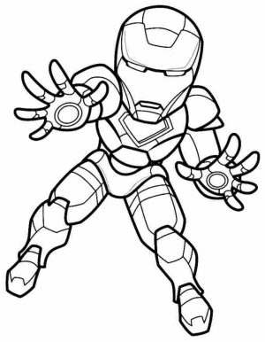 Printable Ironman Coloring Pages Online   91060