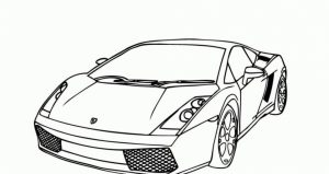 Printable Lamborghini Coloring Pages   63679